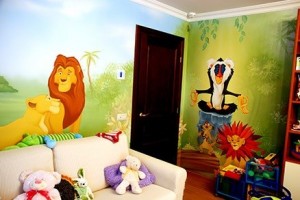 Как покрасить стены в детской комнате