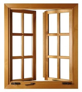 установка деревянных окон